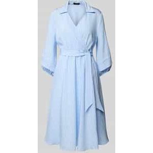 Overhemdjurk met strikceintuur