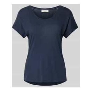 Relaxed fit T-shirt van een mix van katoen en viscose
