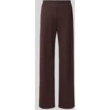 Loose fit stoffen broek van viscosemix, model 'Chiara'