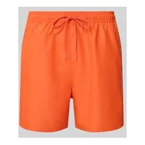 Tommy Hilfiger - Middellange Zwemshort - Blauw - Polyester - Elastische Tailleband