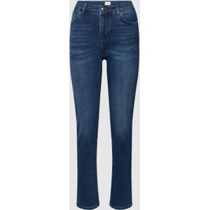 Slim fit jeans met labeldetail, model 'Crosby'