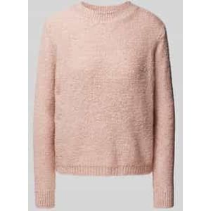 Gebreide pullover met ribboorden