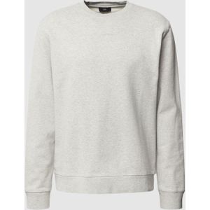 Sweatshirt met labeldetail, model 'Smart'