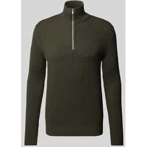 Gebreide pullover met schipperskraag, model 'RBLALIAM'