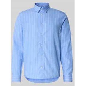 Slim fit zakelijk overhemd met knoopsluiting