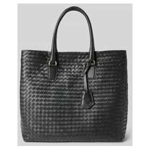 Shopper met logo-applicatie, model 'Rooftop'