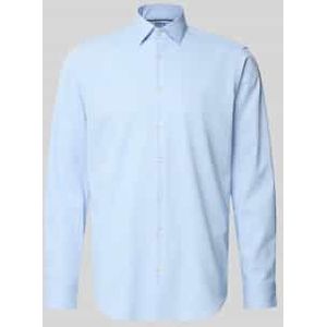 Regular fit zakelijk overhemd met stretch