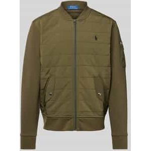 Sweatjack met logostitching