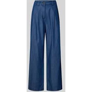 Marc O'Polo - Wijde Broek - Mêlee - Mix van Katoen en Lyocell