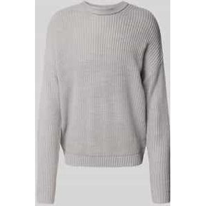 Gebreide pullover met ronde hals