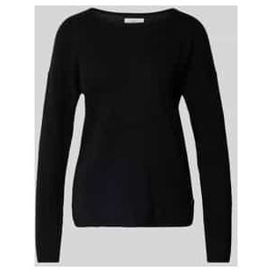 Gebreide pullover van puur kasjmier met ronde hals