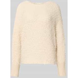 Gebreide pullover met ronde hals