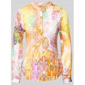 Blouse met all-over motief