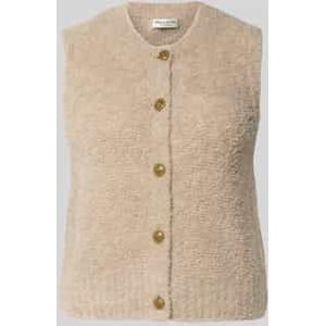 Marc O'Polo - Gebreid Vest - Taupe