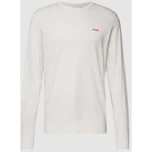 Sweatshirt met labeldetail, model 'Derol'