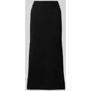 Gebreide rok met elastische band, model 'GABELLA'