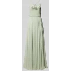 Avondjurk met cascadehals