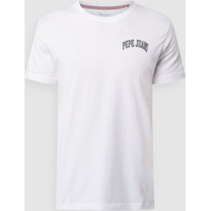 Regular fit T-shirt met logoprint, model 'Adney'