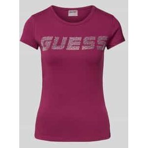 T-shirt met strass-steentjes, model 'KIARA'