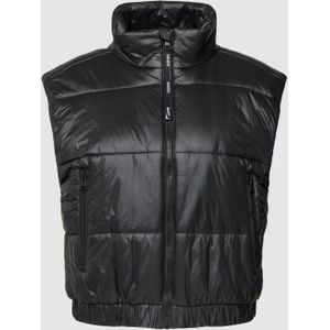 Kort gilet met opstaande kraag, model 'FELERE'