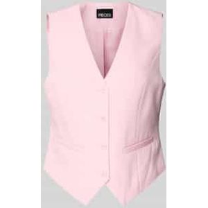 Regular fit gilet met 4-knoopssluiting, model 'BOZZY'