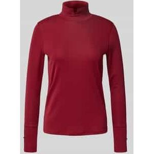 Regular fit colshirt met lange mouwen