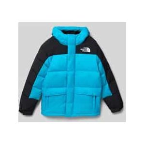 The North Face - Korte Himalayan-donsparka - Meridian Blue - Voor Tieners