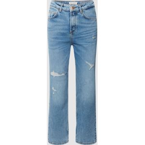 Flared cut jeans in 5-pocketmodel, model 'Ahus'