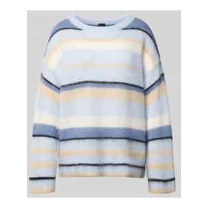 Oversized gebreide pullover met wol en alpaca, model 'C_FOSSET'