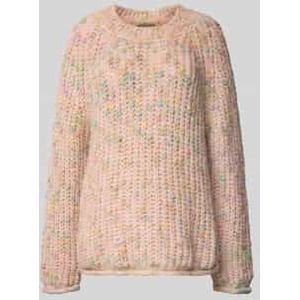 Regular fit gebreide pullover met wol