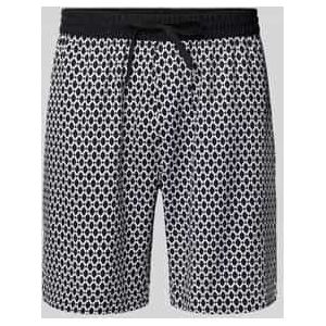 Loose fit korte broek van lyocell, model 'HIRO2'