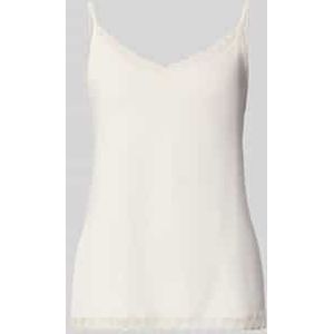 Relaxed fit top van viscosemix, model 'Poetry'