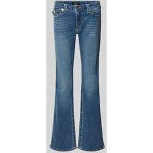 Bootcut jeans met steekzakken, model 'BECCA'