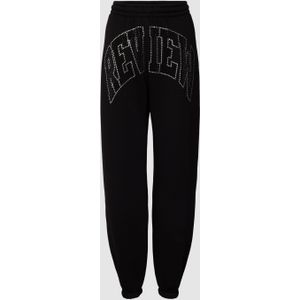 Sweatpants met strass-steentjes