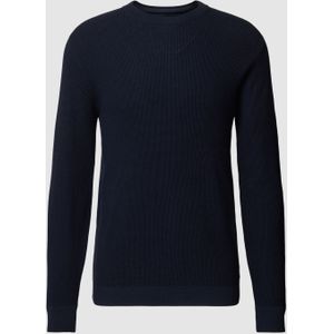 Gebreide pullover met structuurmotief