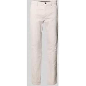 Slim fit chino van katoenmix, model 'BLEECKER'
