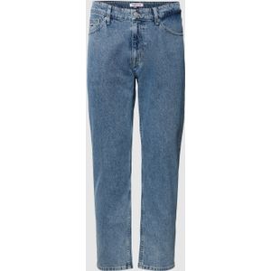 Regular fit jeans met labelstitching, model 'DAD'