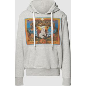 Hoodie met motiefprint