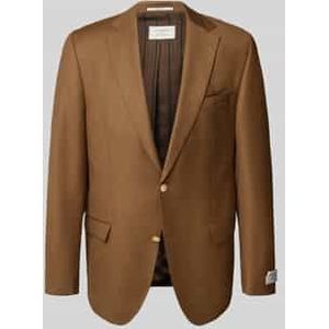 Regular fit 2-knoops colbert van een mix van scheerwol en kasjmier, model 'TASSILO'