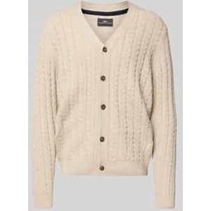 Vest met knoopsluiting