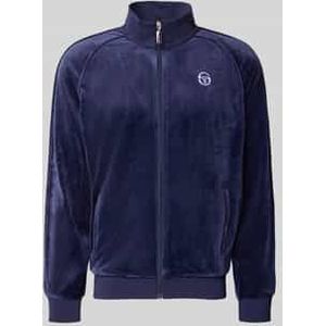 Sweatjack met opstaande kraag, model 'SERGIO'