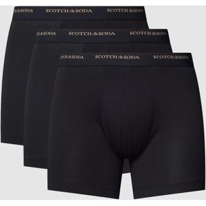 Boxershort met elastische band met logo in een set van 3 stuks