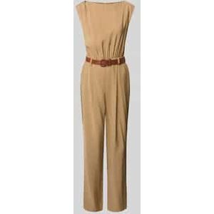 Jumpsuit met tailleriem