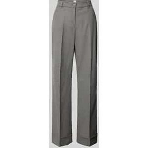 Regular fit stoffen broek van scheerwolmix, model 'STYLE.MAINE'