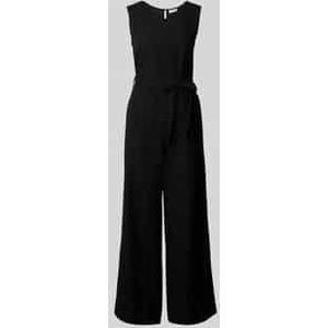 Jumpsuit met druppelvormig rugdecolleté aan de achterkant