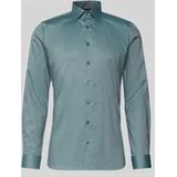 OLYMP - No. Six - Overhemd - Groen - Super Slim Fit - New York Kent