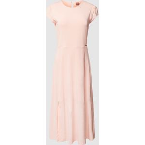 Midi-jurk met labeldetail, model 'Eletas'