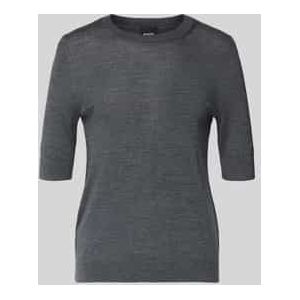 Regular fit pullover van zuivere scheerwol, model 'FARBELLA'