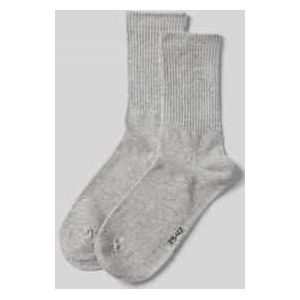 Sokken met elastische ribboordjes in een set van 2 paar