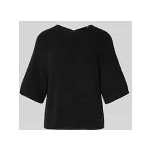 ICHI - IHCODY - Trui - Zwart - Knitwear - Driekwart Mouw